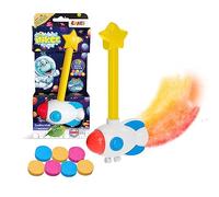 INKEE Wand Varita Mágica para La Bañera En Forma De Cohete, Incluye 7 Bath Drops, Bombas De Baño para Colocar En La Varita Y Hacer Efectos De Color