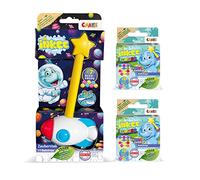 INKEE Wand Pack 3 Varitas Cohete con 39 Bombas de Baño para Niños - Mezcla 7 Colores Agua - Aditivo Baño Infantil Vegano Sin Parabenos Testado Dermatest