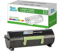 InkJello Compatible Toner Cartucho Reemplazo para Lexmark MX310 MX310dn MX410 MX410de MX510 MX511dte MX511dte MX511dhe MX511de MX510de MX611de MX611dhe MX611dte 60F2H00 (Negro Single-Pack)