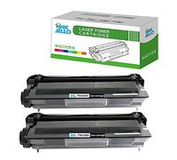 InkJello Compatible Toner Cartucho Reemplazo por Brother DCP-8110DN 8250DN HL-5440D 5450DN 5450DNT 5470DW 6180DW 6180DWT MFC-8510DN 8520DN 8950DW 8950DWT TN3380 (Negro, Doble-Pack)