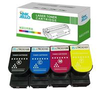 InkJello Remanufactured Toner Cartucho Reemplazo para Lexmark CX310dn CX310n CX410de CX410dte CX410e CX510de CX510dhe CX510dthe 802K/C/M/Y (Negro/Cian/Magenta/Amarillo 4-Pack)