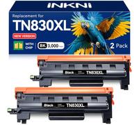 InkNI Cartuchos de tóner compatibles de Repuesto para Brother TN830XL TN830 TN 830 XL Cartuchos de tóner compatibles con Impresora HL-L2460DW DCP-L2640DW HL-L2480DW HL-L2400D HL-L2405W MFC-L2820DW
