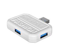 Inkoby Adaptador de Concentrador USB C 3 en 1 Tipo C una Adaptador USB 3.0 Compatible con para Accesorios de PC PortáTil Divisor de TeléFono Inteligente-B