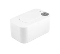 Inkoby Calentador de Toallitas para Bebés USB, Termostato Reutilizable Que Previene la Sequedad, Dispensador Portátil de Toallitas para Bebés, Calentador para el Hogar, Guardería,