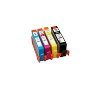 Inkpro Cartucho de Tinta Compatible con HP N364XL Cian