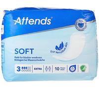 Inkontinenz-Einlagen für Damen Attends Soft 3 Extra 10 Stück