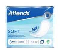 Inkontinenz-Einlagen für Damen Attends Soft 3 Extra 10 Stück