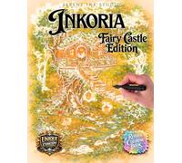 Inkoria: Fairy Castle Edition - Ink Tracing Coloring Book for Teens and Adults: A Reverse Coloring Book for Adults Featuring Creative Tracing, ... Relief (Inkoria Premium Ink Tracing Editions)
