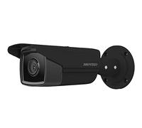 INKOVIDEO V-820-MB 4K 8MP Red PoE Cámara de Vigilancia (Negro) con visión Nocturna de hasta 30 m, ONVIF, Resistente al Agua y al Polvo IP67