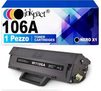 INKPACT Cartuchos de tóner con chip compatible con HP 106A W1106A para HP Laser MFP 137fnw HP Laser 107w MFP 135a MFP 135w MFP 135r Laser 107a 107r MFP 135wg MFP 137fwg (1)