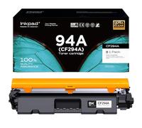 INKPAD Cartucho de tóner 94A de repuesto para HP 94A CF294A, negro, compatible con impresoras HP Laserjet 1320, HP Laserjet 1320n, HP Laserjet 3390, HP Laserjet 3392 (94 A)