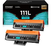 iNKPAD Cartucho de tóner compatible para Samsung MLT-D111S, D111L, M2026, M2026W, M2070, M2070W, M2020W, M2022W, M2022, M2020, M2070FW (Negro, 2020)