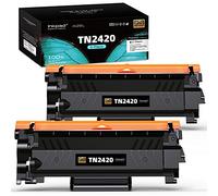 iNKPAD TN2420 Cartuchos de tóner Compatibles con Brother MFC-L2710DW L2750DW L2710DN L2730DW HL-L2310D L2350DW DCP-L2510D L2530DW L2550DN (2 Negro)