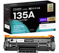 iNKPAD Tóner W1350A 135A compatible con HP 135A 135X W1350X para HP LaserJet M209 M209dw MFP M234 M234dw M234sdw M234sdn (1 negro)