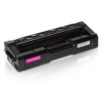 Inkpiu Toner SP C252 Magenta Compatible para Ricoh Aficio SP C252DN, C252SF, C261, C262 407533, Capacidad: 6000 páginas