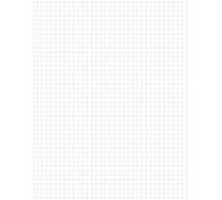 INKPRESS Graph Paper Filler Sheets: 4x4 Grid Loose Leaf Pages, Large 8.5 x 11 Format for Math, Engineering, Drawing and Note Taking (400 Pages)