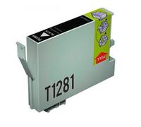 Inkpro Cartucho de Tinta Compatible con Epson T1281 Negro