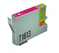 Cartucho de tinta compatible dayma epson t1803 - t1813 magenta xp - 102 - 205 - 305 - 405 - 30 - margarita