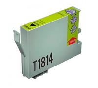 Inkpro Cartucho de Tinta Compatible con Epson T1814XL Amarillo