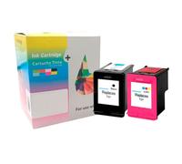 Inkpro Cartucho de Tinta Compatible con HP 301XL Pack Negro/Tricolor