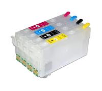 Inkpro Cartuchos de tinta recargables E 405 XL con chips de reinicio automático para Workforce WF-7310, WF-7830, WF-7835, WF-7840, Pro WF-3820, WF-3825, WF-4820, WF-4825, WF-4830
