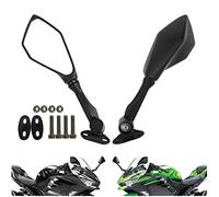 INKUDRI Espejos Ninja 300 400 ZX6R 2011-2022, Compatibles con Ninja 400 EX400 300 250 636 300R EX300 ABS, Espejos Modernos y Estables para Motocicletas