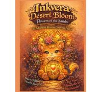 Inkvera: Desert Bloom: 40 Advanced Reverse Coloring Pages Ink Tracing Book Adults Flowers of the Sands Philosophical Desert Designs Cactus Animal Guardians Mindful Tracing Thick Black Outlines
