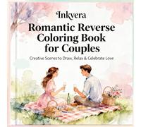 Inkvera:Romantic Reverse Coloring Book for Couples: Draw, Trace & Relax with Mindful Art, Stress Relief, Adult Coloring Activities, Relationship ... Moments, Relaxation, Connection & Love