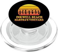Inkwell Beach, Oak Bluffs, Martha's Vineyard, Massachusetts, Vintage PopSockets PopGrip para MagSafe