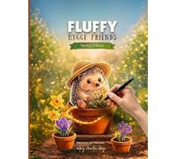 Inky Doodle Day: Fluffy Hygge Friends 2. Cozy and Cute Hygge Patterns Ink Tracing Coloring Book: Little Fuzzy Animals in Simple Everyday Moments | ... Coloring Book for Adults, Teens and Beginners