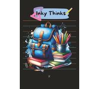Inky Thinks: A Fun and Creative Writing & Drawing Journal for Kids | 8.5 x 11 Notebook with Half Blank & Lined Pages Plus Full Lined Pages