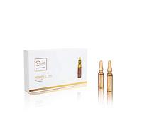 Inlab Vitamina C Suero Bio Puro VC Ampollas 5% Dermapen Dermaroller Microneedling Repair Protección de la piel Esencia Suero Vegano con Ingredientes Antiedad, Antiarrugas y Antimanchas para Cara 20ml