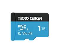 INLAND Micro Center Performance - Tarjeta microSDXC de 1 TB, tarjeta micro SD A2, UHS-I C10 U3 V30 A2 4K UHD tarjeta de memoria flash de video con adaptador para smartphones, tabletas, drones y