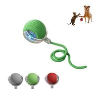 INLANDSIS Lettuce Pets Dog Toys, Interactive Cat & Dog Electric Toy Ball, Electric 360° Smart Automatic Rolling, Rechargeable, Enrichment Puzzle Toys for Bored Indoor Cats/Dogs (Green)