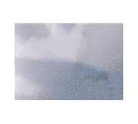 Inlay holográfico de silicona, película de ventana de arco iris, hoja decorativa holográfica inserción para adhesivo de película fundida de resina epoxi