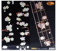 Inlay - Rotuladores de traste para bajo, diseño de cerezo
