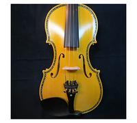Inlay Shell Violin 4/4 Sweet Sound Ebony Fittings And Fingerboard Spruce Top Violín