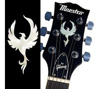 Inlay Sticker's Jockomo para Cabeza de guitarra - Phoenix Bird - White Pearl UK-H-333PB