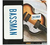 Inlaystickers Para guitarras y bajo - Paul McCartney Bassman de The Beatles Let It Be Film - Azul clásico, B-177BM-CB