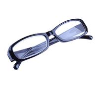 Inlefen Hombres y mujeres Gafas de lectura Ultraligero clásico fotograma completo gafas de lectura Negro 600