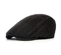 Inlefen Masculinas Gorras de Boina Sombreros Baker Boy Newsboy Casquillo Plano Tweed Flat Cap Gatsby Hat