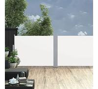 INLIFE Toldo lateral extensible color crema 120 x 1000 cm