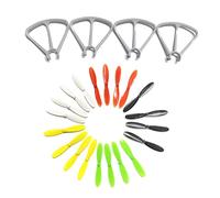 INLIMA Accesorios para dron 4DRC MINI RC Drone V9 4D-V9 Quadcopter Parts Hélice Cuchillas de protección de hoja de arce Motores para 4DRC MINI RC Drone V9 4D-V9 (Color: G)