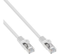 InLine 0.5m S-FTP Cat5e - Cable de Red (0,5 m, RJ-45, RJ-45, Blanco)