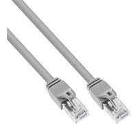 InLine 0.5m S-FTP/PIMF Cat.6 - Cable de Red (0,5 m, RJ-45, RJ-45, Gris)