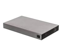InLine 00031A caja para disco duro externo 2.5" Carcasa de disco duro/SSD Negro - Disco duro en red (2.5", Serial ATA III, 9.5 mm, 3.1 (3.1 Gen 2), USB Tipo C, Hembra)