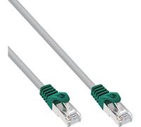 InLine 10m FTP Cat5e Crossover 10m Gris - Cable de Red (10 m, RJ-45, RJ-45, Gris)