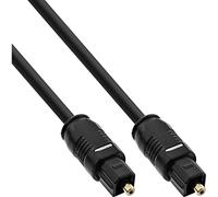 InLine 10m Opto Toslink - Cable óptico, Negro