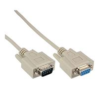 InLine 12235 - Alargador en Serie (9 Polos, Conector Macho a Hembra, 1:1, 5 m)