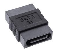 InLine 12905 Adaptador SATA, Negro